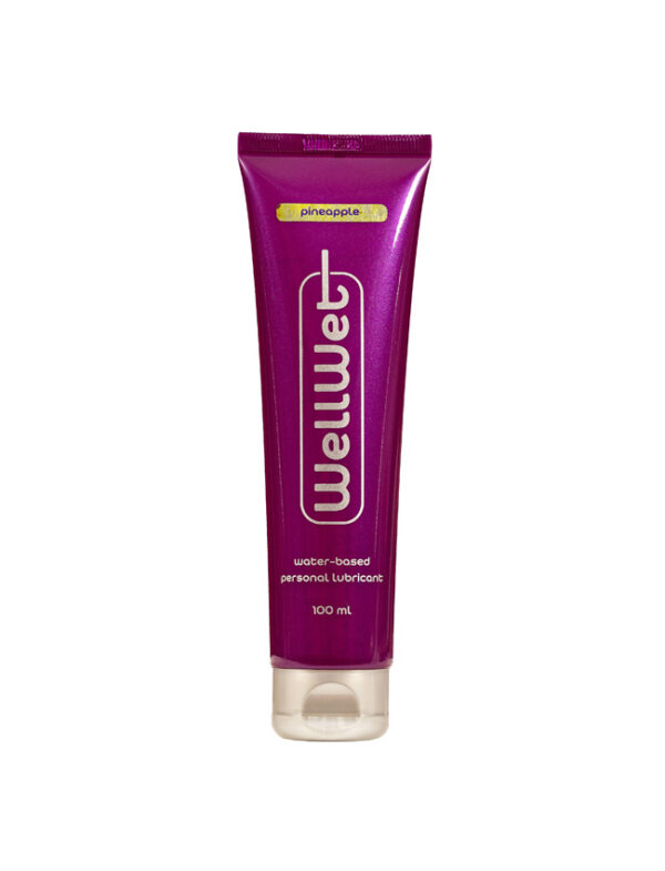 Оральний лубрикант зі смаком Pineaple WELLWET 100 ml