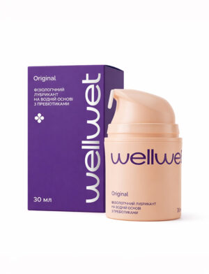 Фізіологічний лубрикант на водній основі з пребіотиками WellWet оновлений