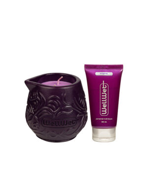 Сет ритуал дотику: лубрикант та масажна свічка