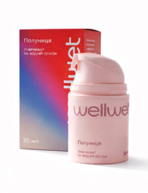 Оральний лубрикант зі смаком "Полуниця" wellwet 30ml
