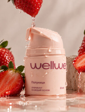 Alternative view of Оральний лубрикант зі смаком "Полуниця" wellwet 30ml
