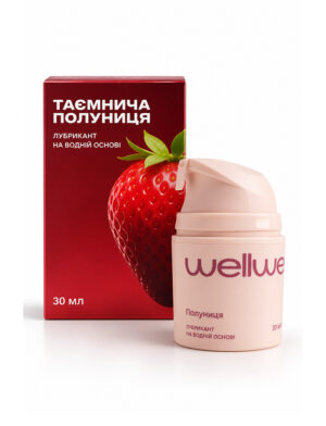 Оральний лубрикант зі смаком "Полуниця" wellwet 30ml