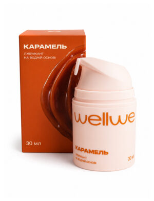 Оральний лубрикант зі смаком "Карамель" wellwet 30ml