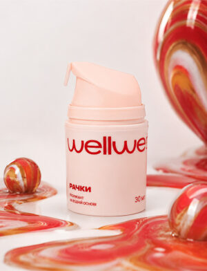Alternative view of Оральний лубрикант зі смаком "Рачки" wellwet 30ml